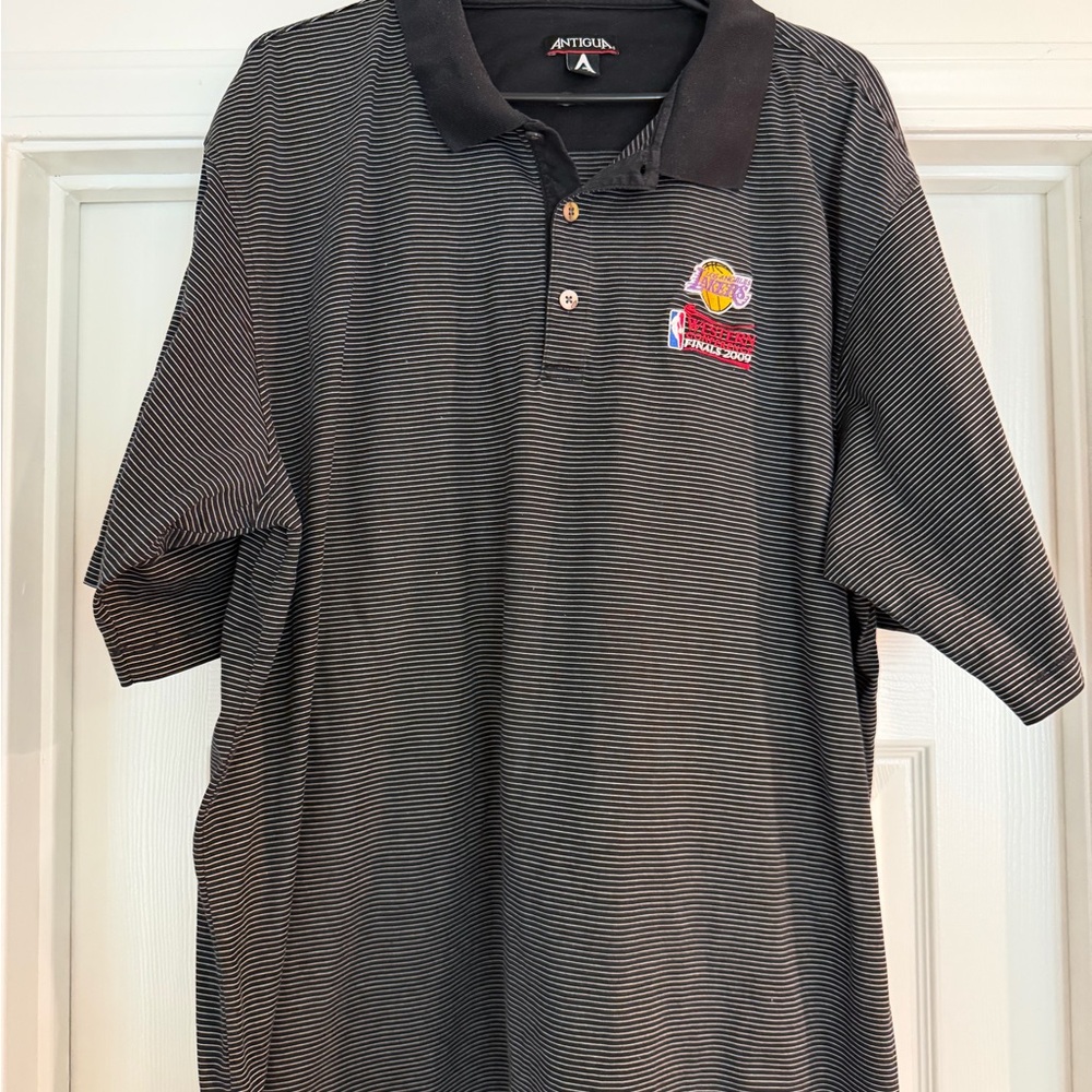 NWOT Lakers 2009 Western Conference Finals Polo Shirt